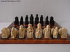 Gothic Plain Theme Chess Set